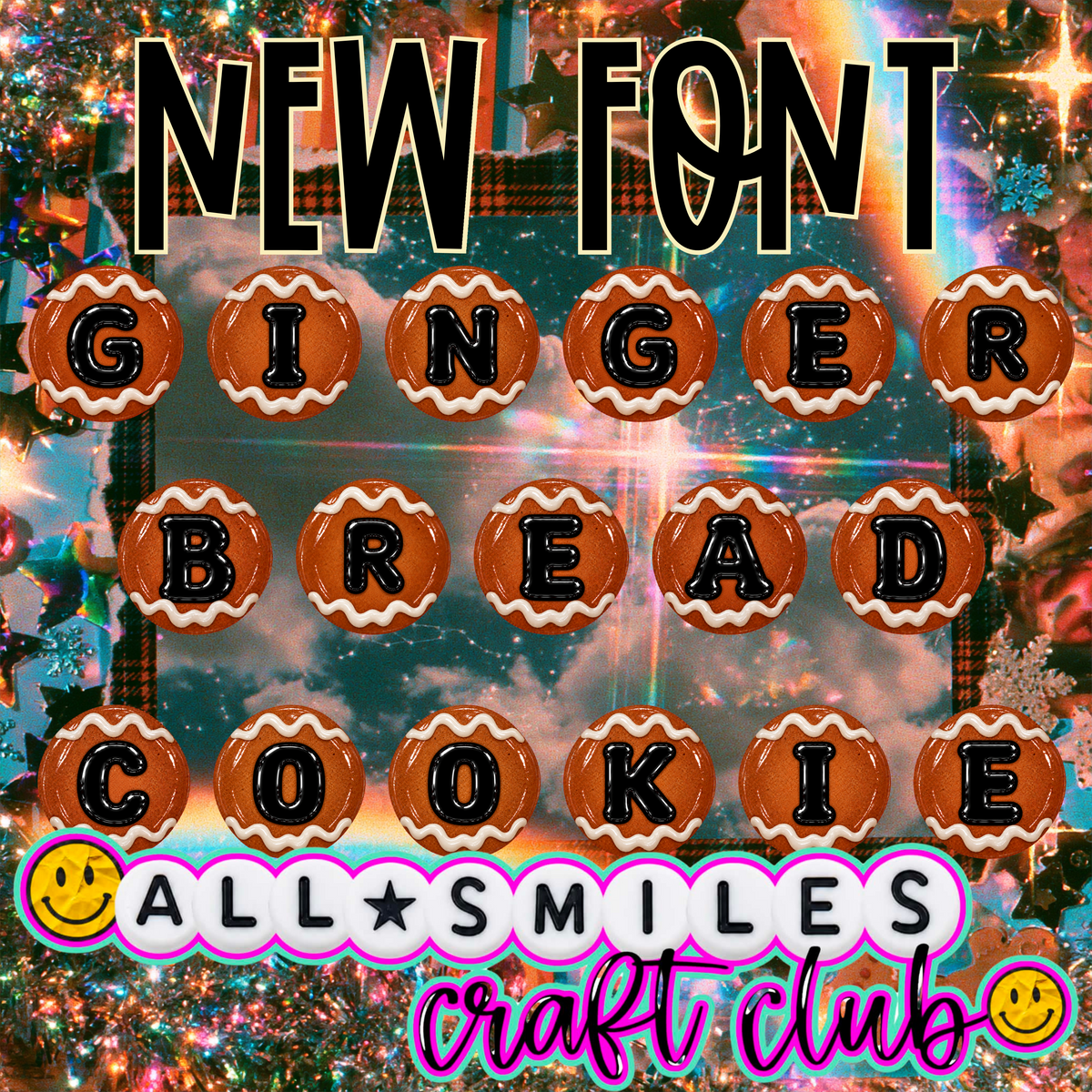Gingerbread Cookie Alpha OTF