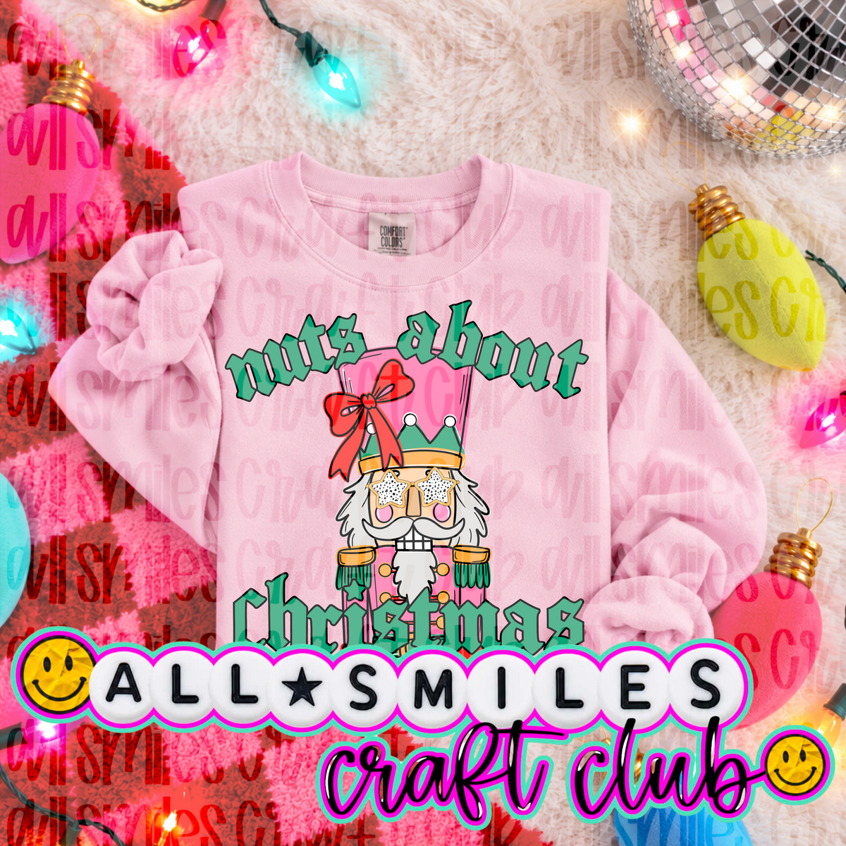 Nuts About Christmas Nutcracker PNG