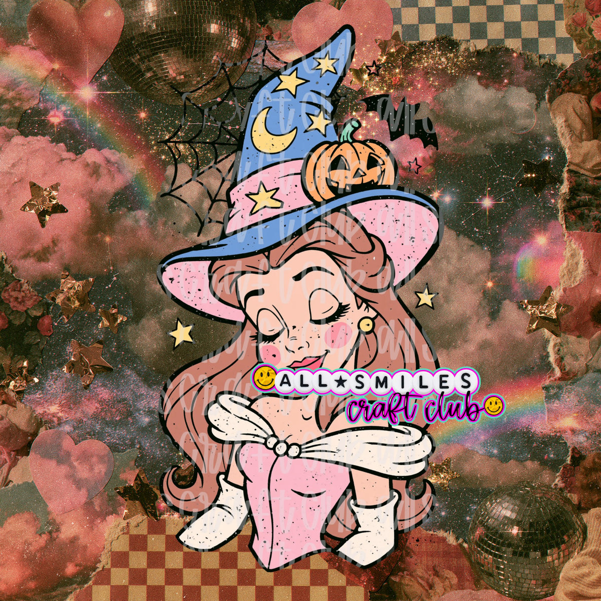 Spooky Beauty Princess PNG