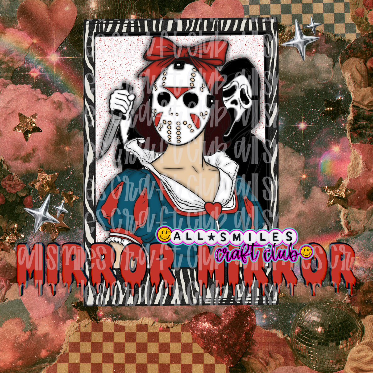 Mirror Mirror Horror PNG