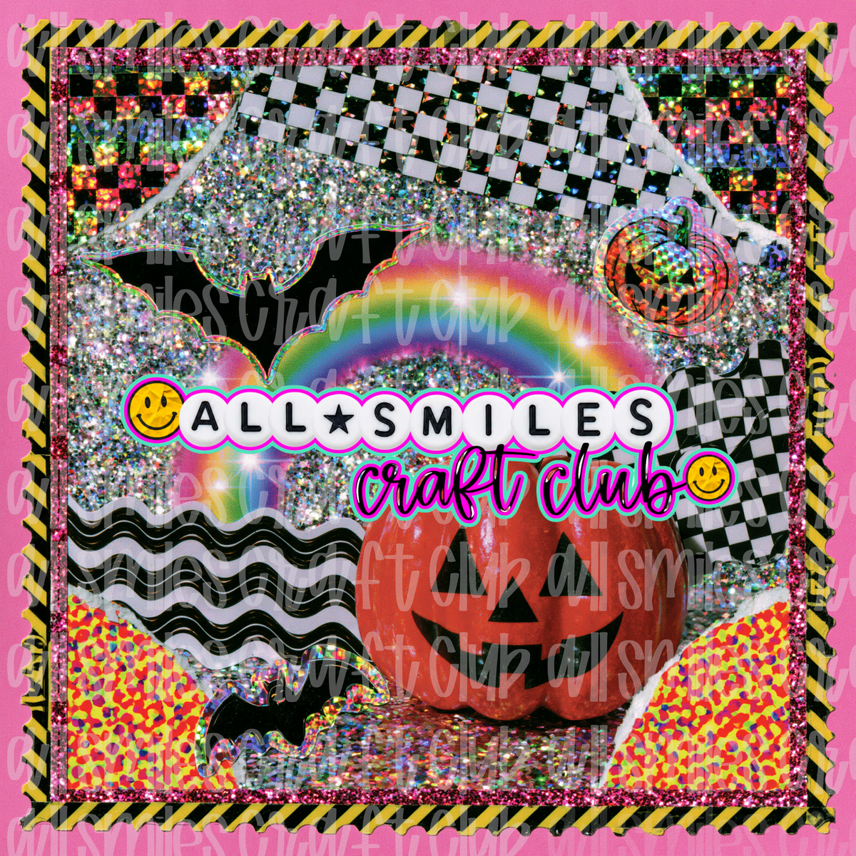 Spooky Season Sparkle Graphic Background