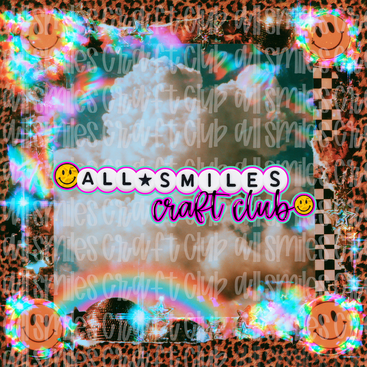 All Smiles Graphic Background