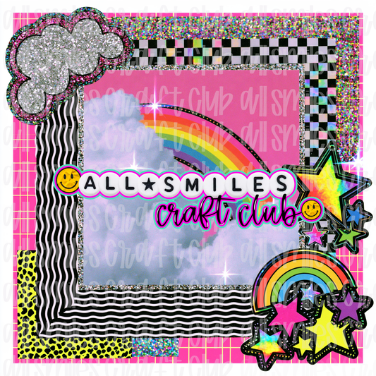 Scrapbook Frames Graphic Background