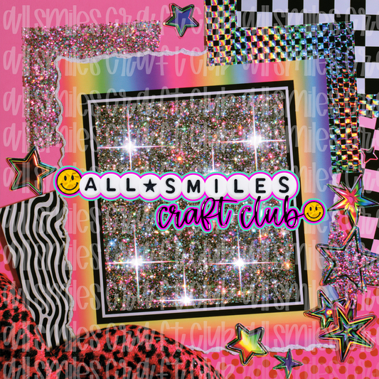 Glitzy Scrapbook Graphic Background