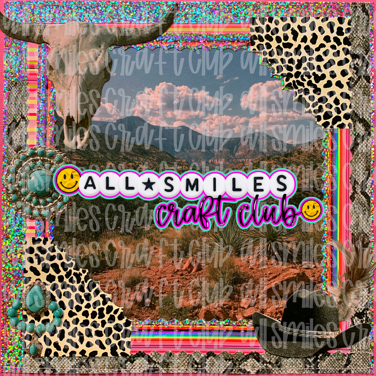 Western Babe Graphic Background