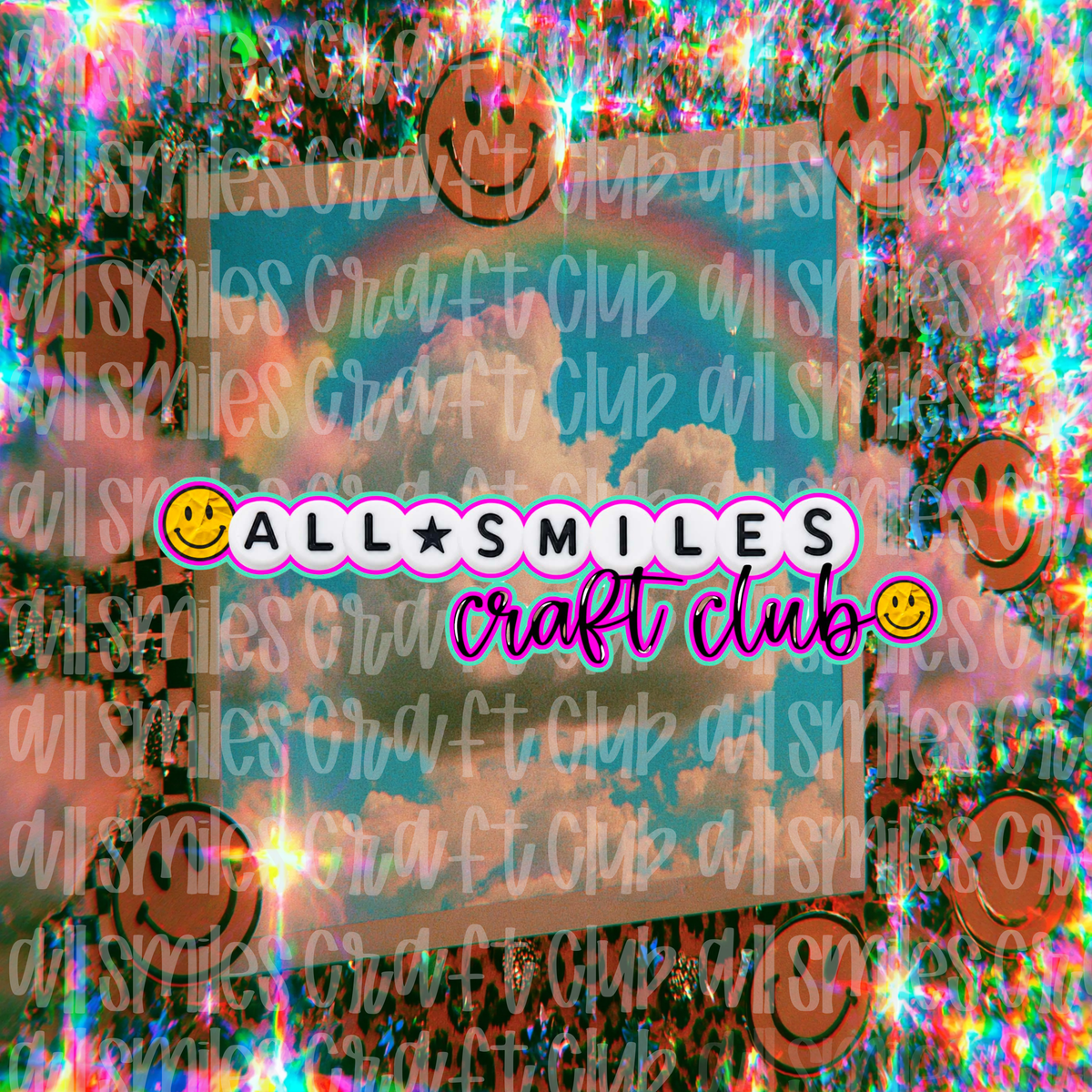 Smiley Frame Graphic Background