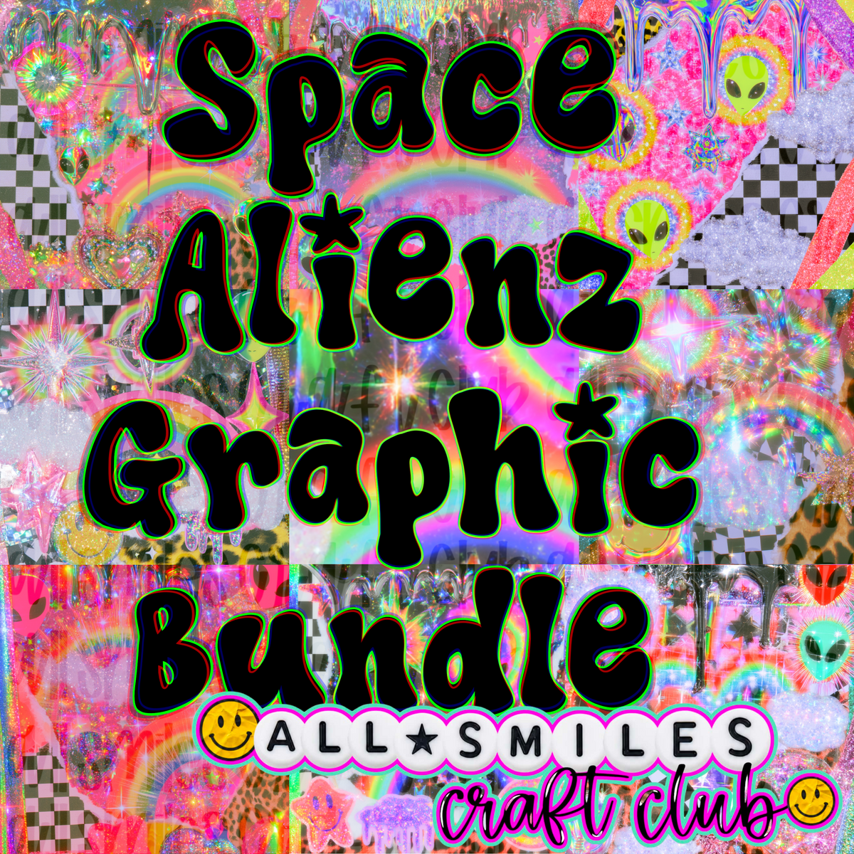 Space Alienz Graphic Bundle