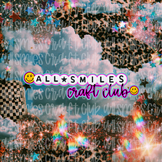 Sky Collage Graphic Background