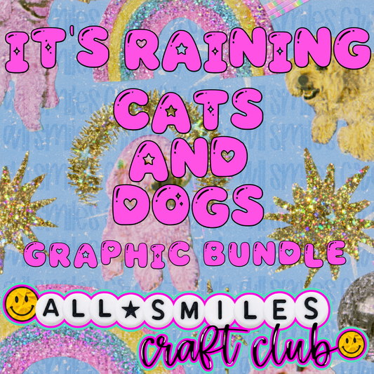It’s Raining Cats And Dogs Graphic Bundle