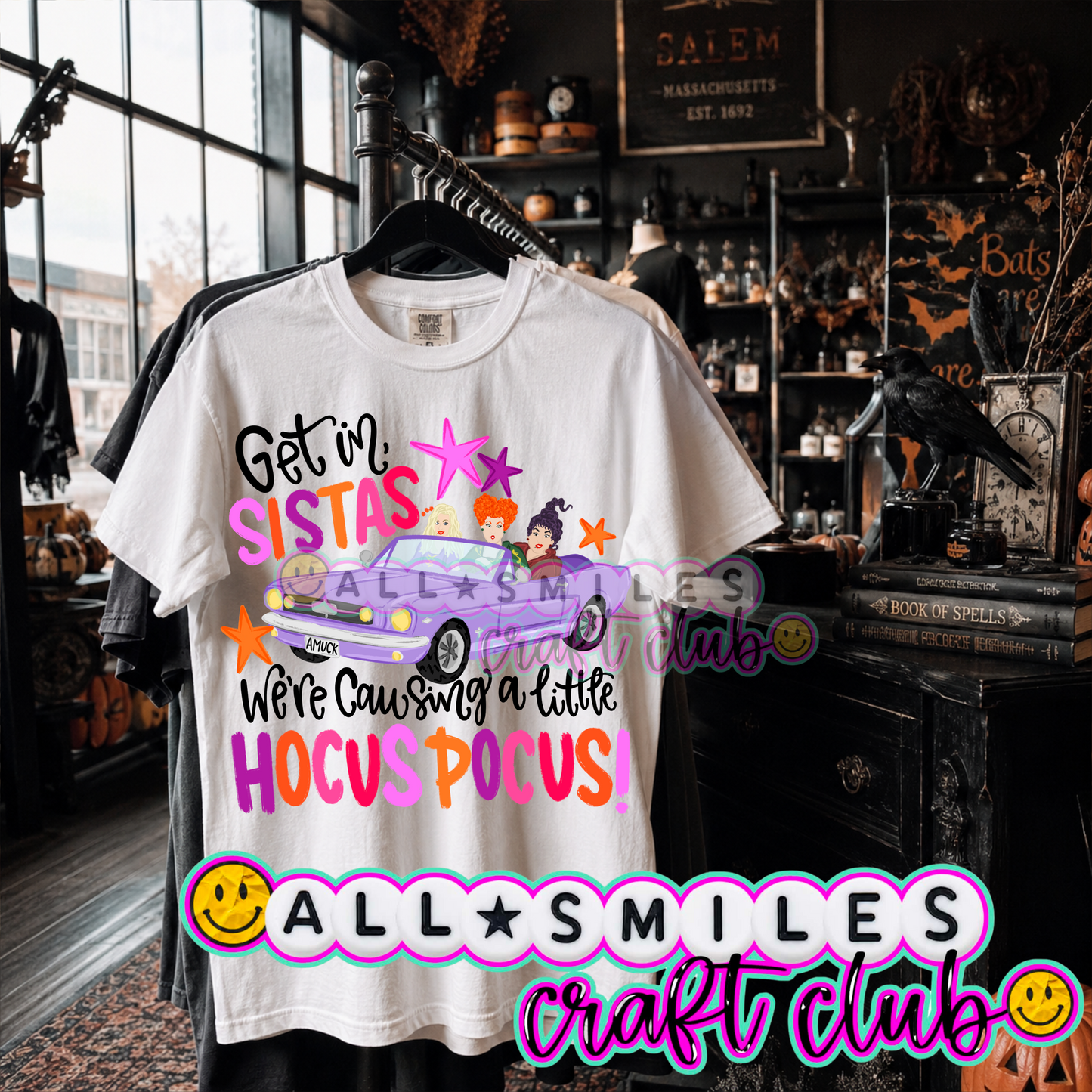 3 Sister Witches Tee