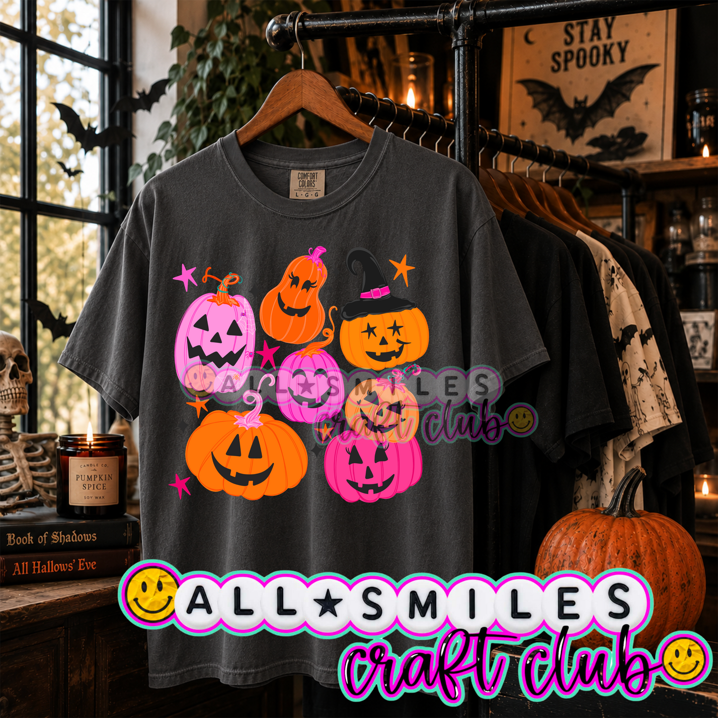 Colorful Pumpkins Tee