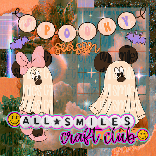 Spooky Season Mouse PNG