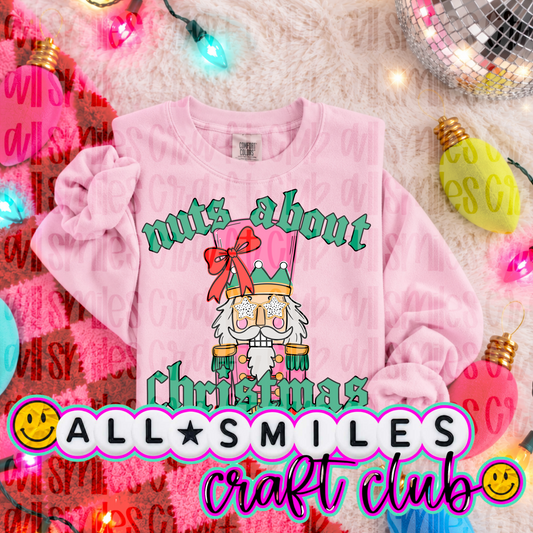 Nuts About Christmas Nutcracker PNG