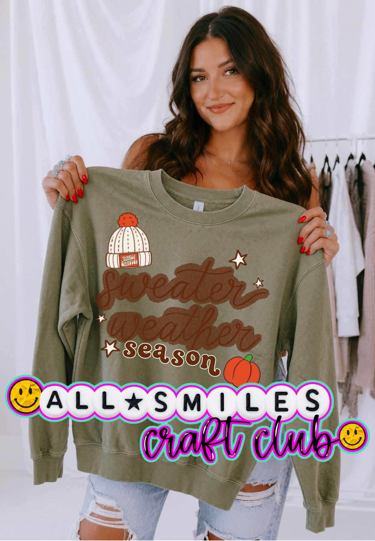 Sweater Weather Fall PNG