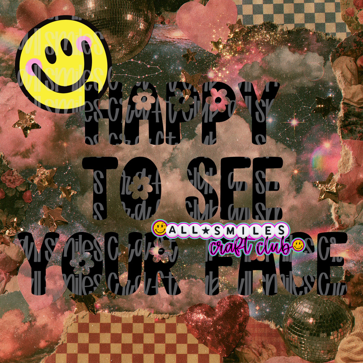 Happy To See Your Face PNG