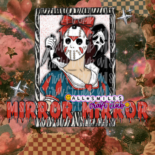 Mirror Mirror Horror PNG