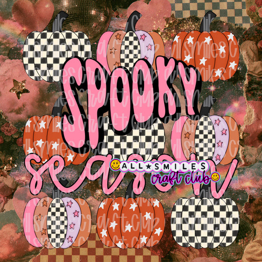 Spooky Season Pumpkins PNG