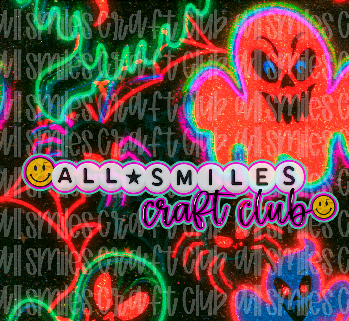 Neon Ghost Graphic