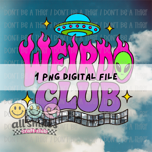 Weirdo Club PNG